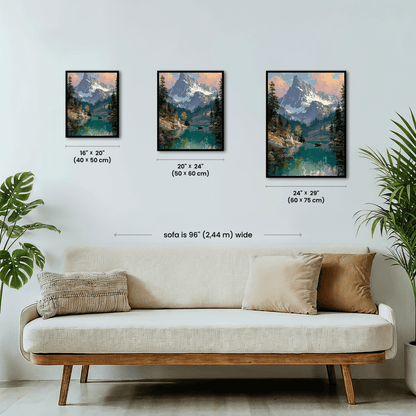 Paint by numbers - Alpine Reflections - MyArt