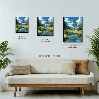 Paint by numbers - Alpine Serenity - MyArt