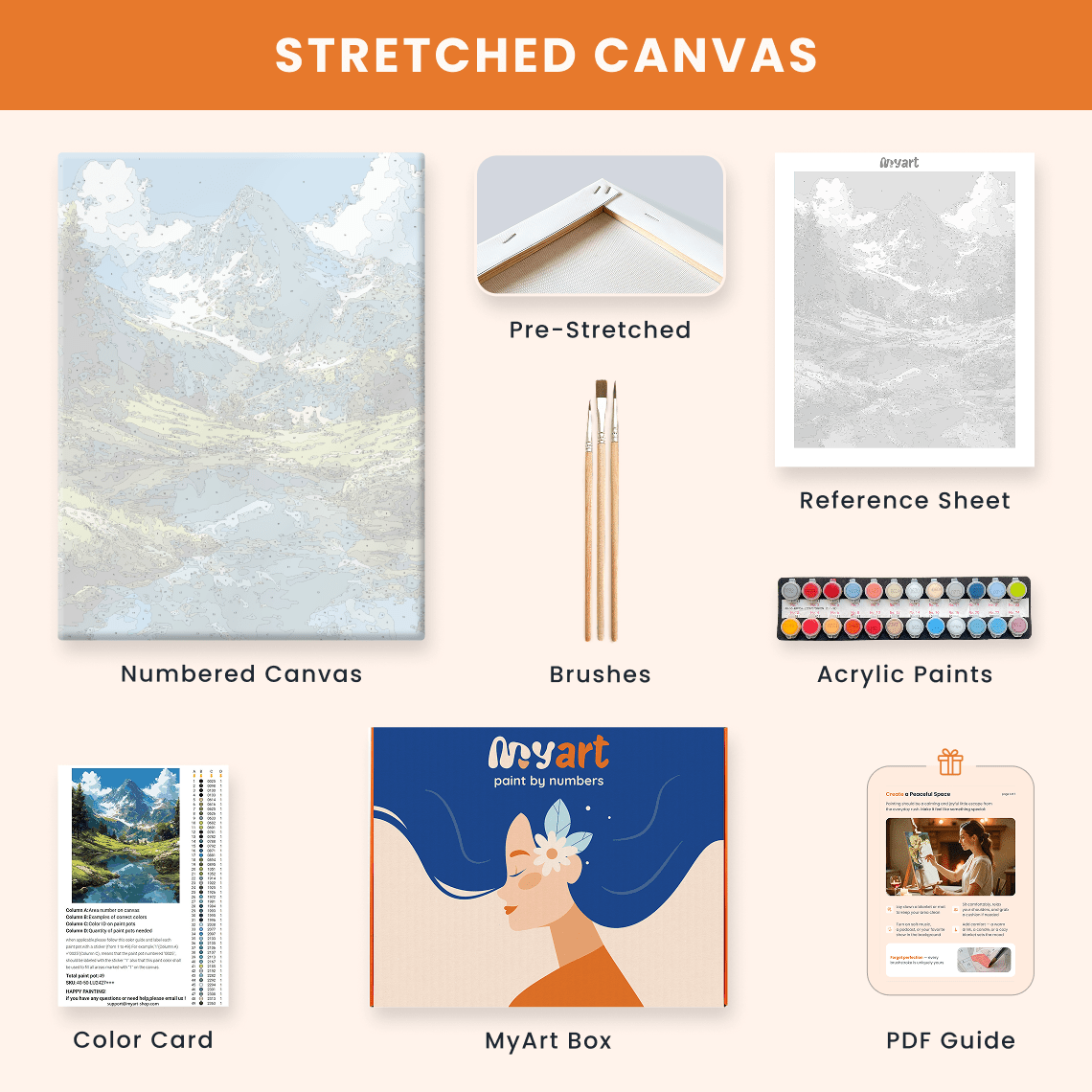 Paint by numbers - Alpine Serenity - MyArt