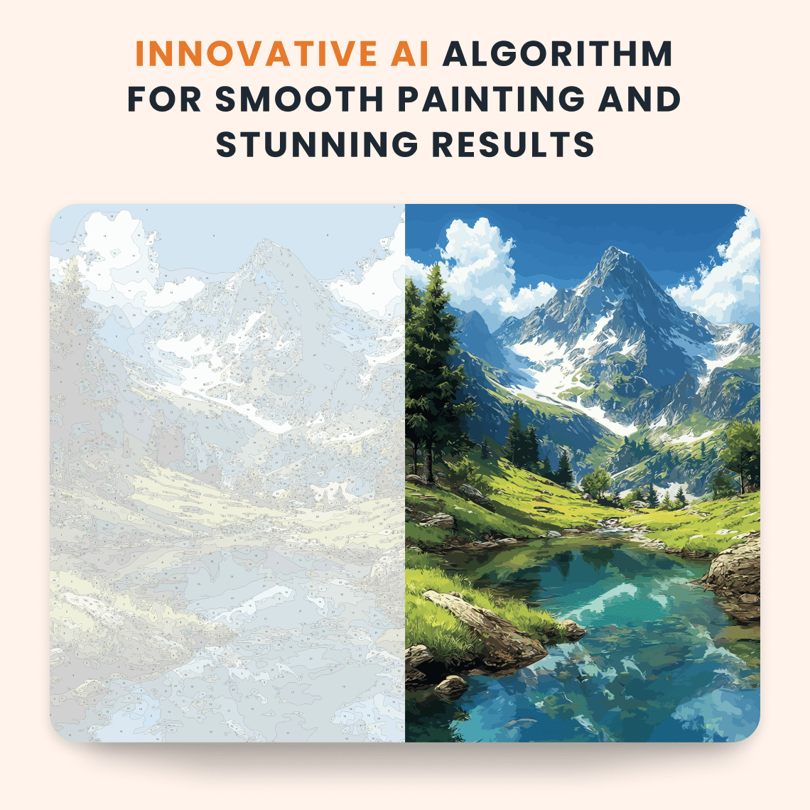 Paint by numbers - Alpine Serenity - MyArt