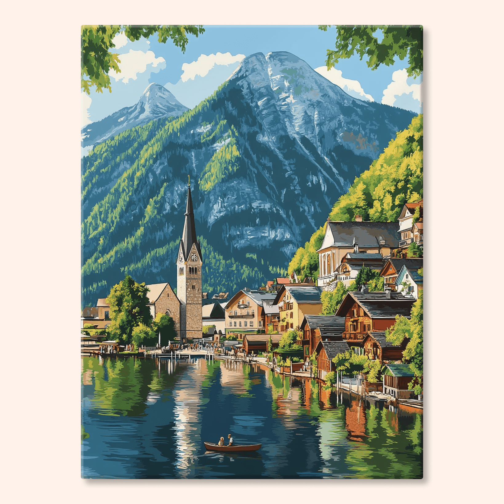 Paint by numbers - Alpine Trek - MyArt