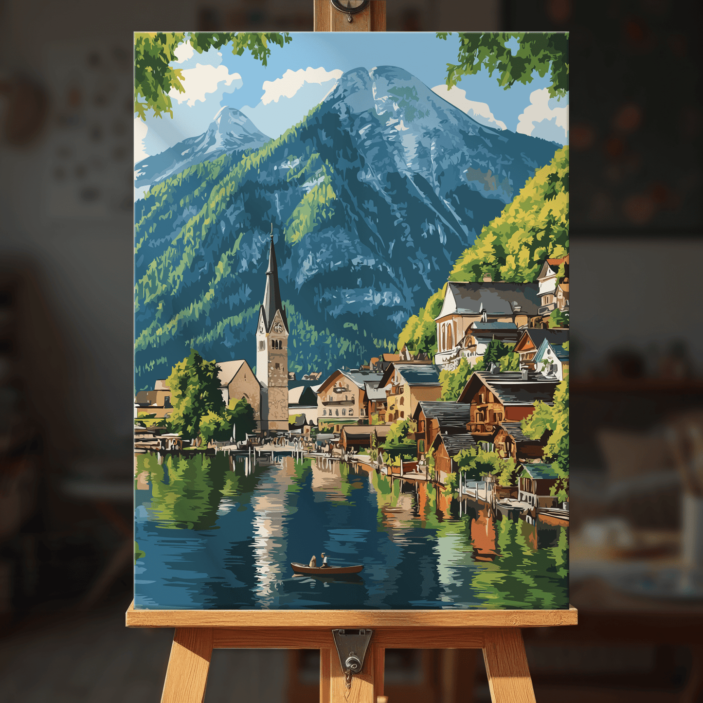 Paint by numbers - Alpine Trek - MyArt