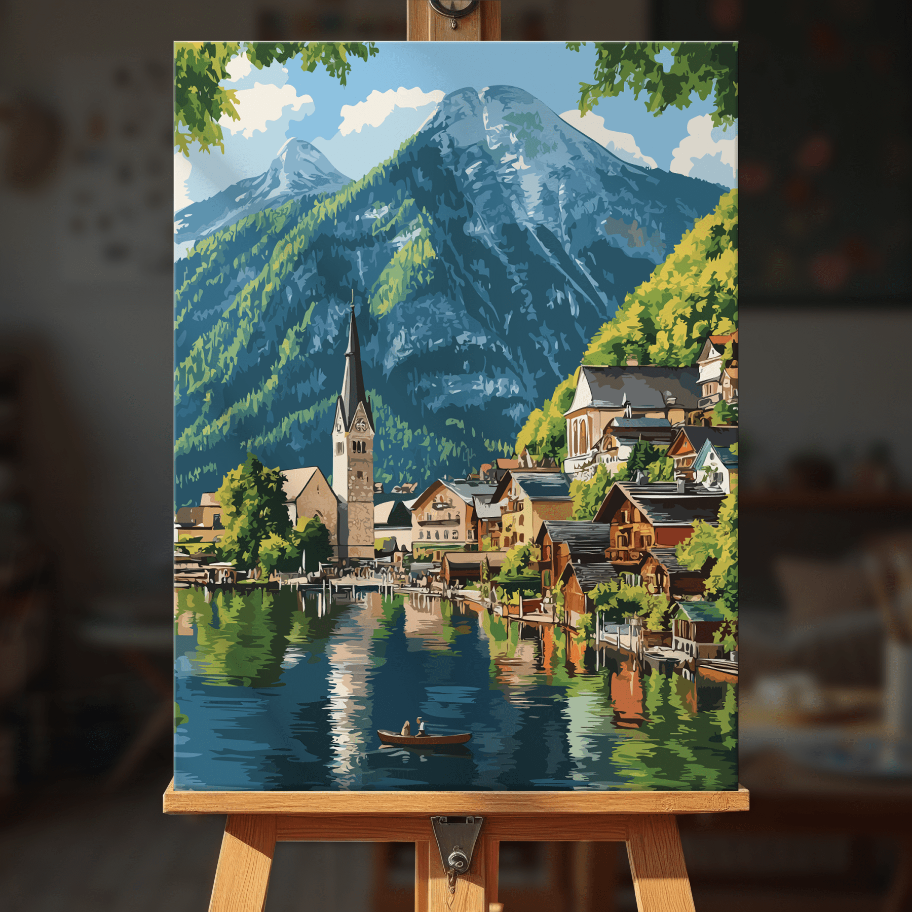 Paint by numbers - Alpine Trek - MyArt