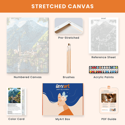 Paint by numbers - Alpine Trek - MyArt