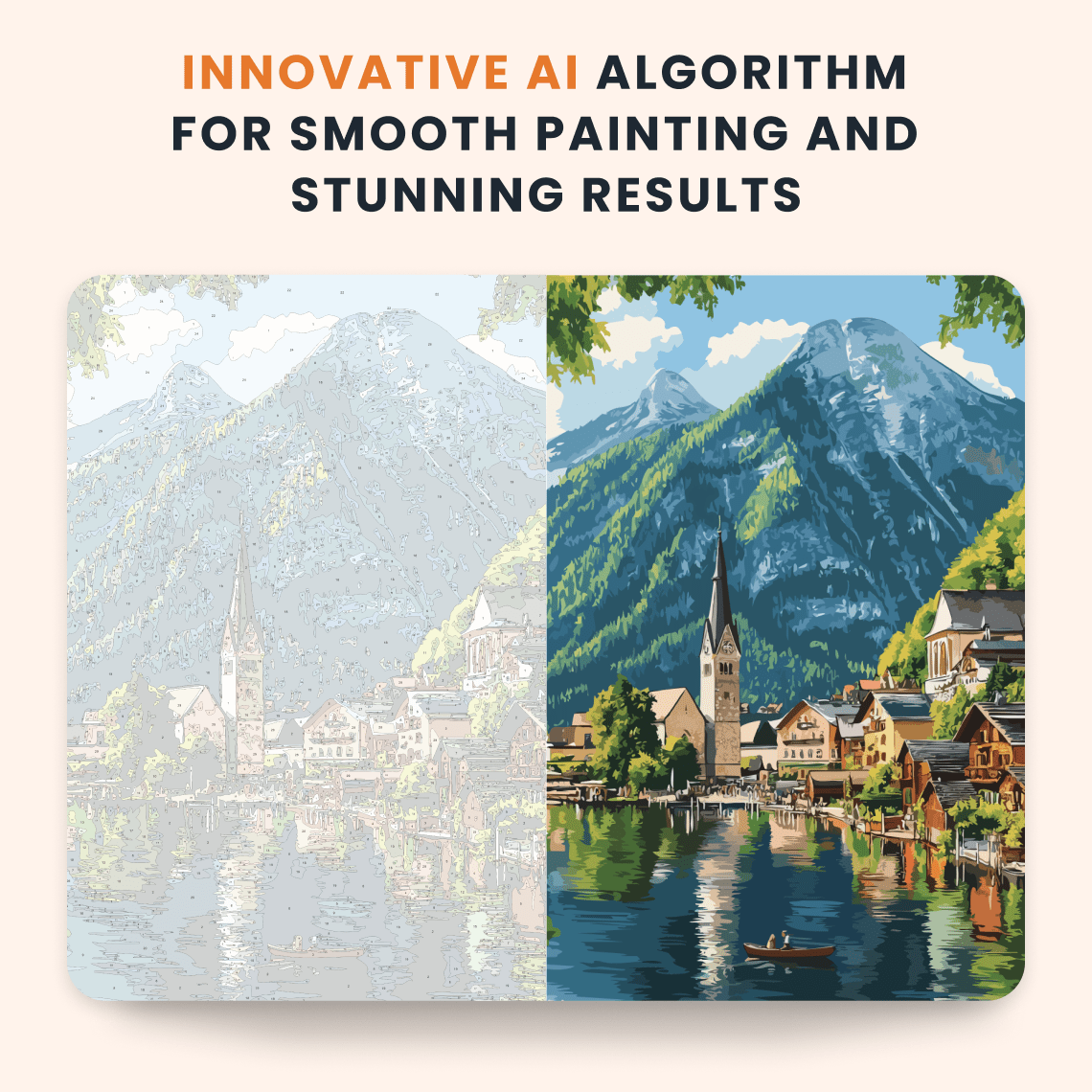 Paint by numbers - Alpine Trek - MyArt