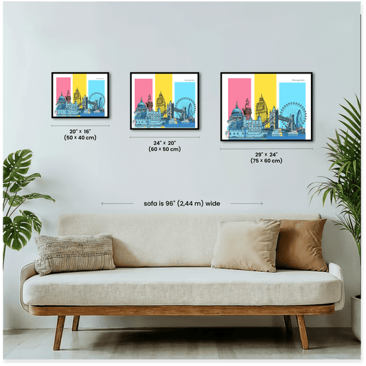 Paint by numbers - Amazing London Skyline - MyArt