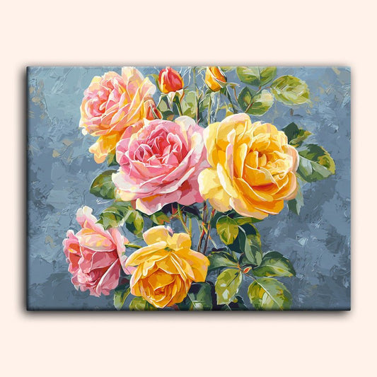 Paint by numbers - Amber Roses - MyArt