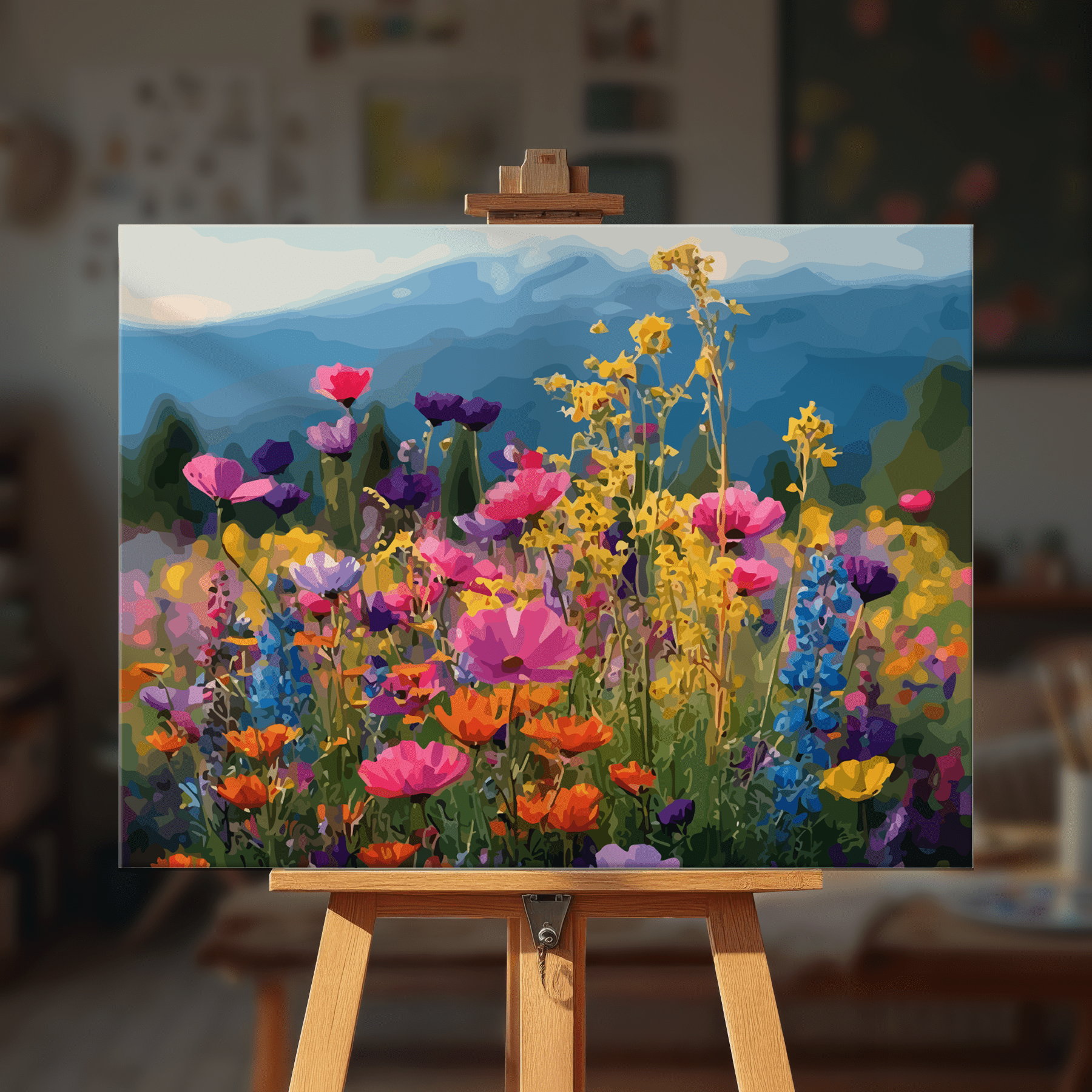 Paint by numbers - Amber Light - MyArt