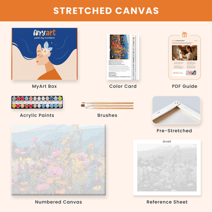 Paint by numbers - Amber Light - MyArt