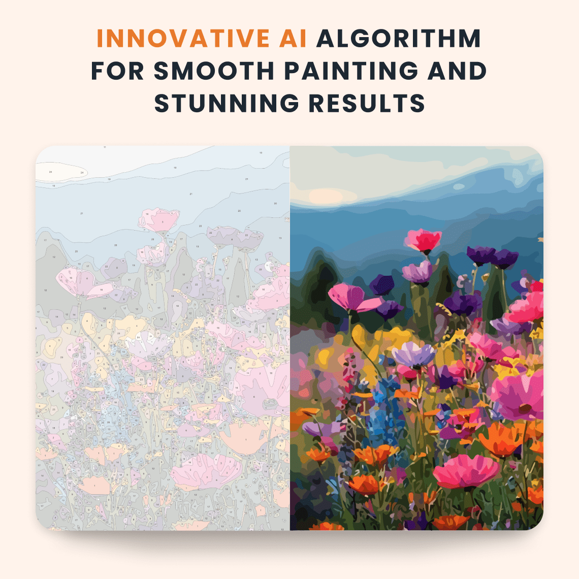 Paint by numbers - Amber Light - MyArt