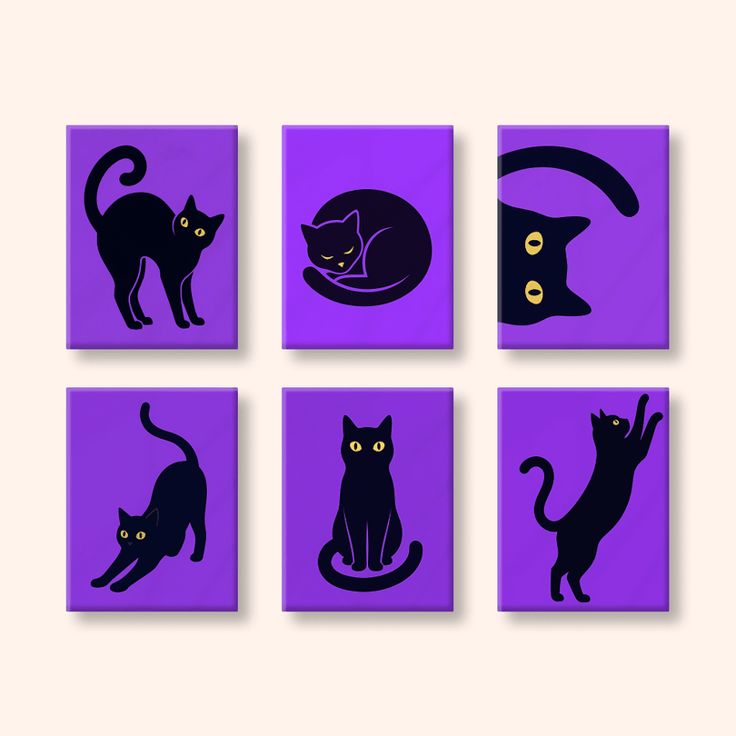 Paint by numbers - Amethyst Paws - MyArt