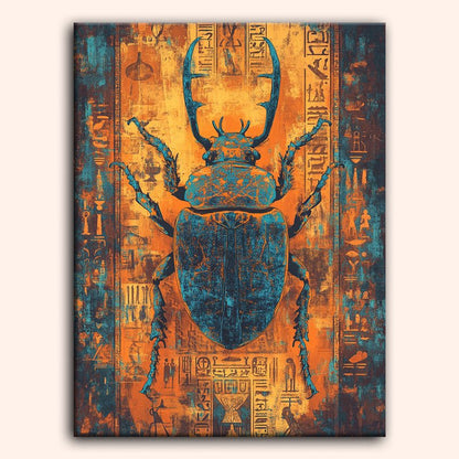 Paint by numbers - Ancestral Beetle - MyArt