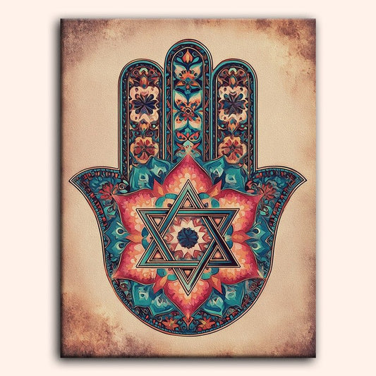Paint by numbers - Ancient Petals - MyArt