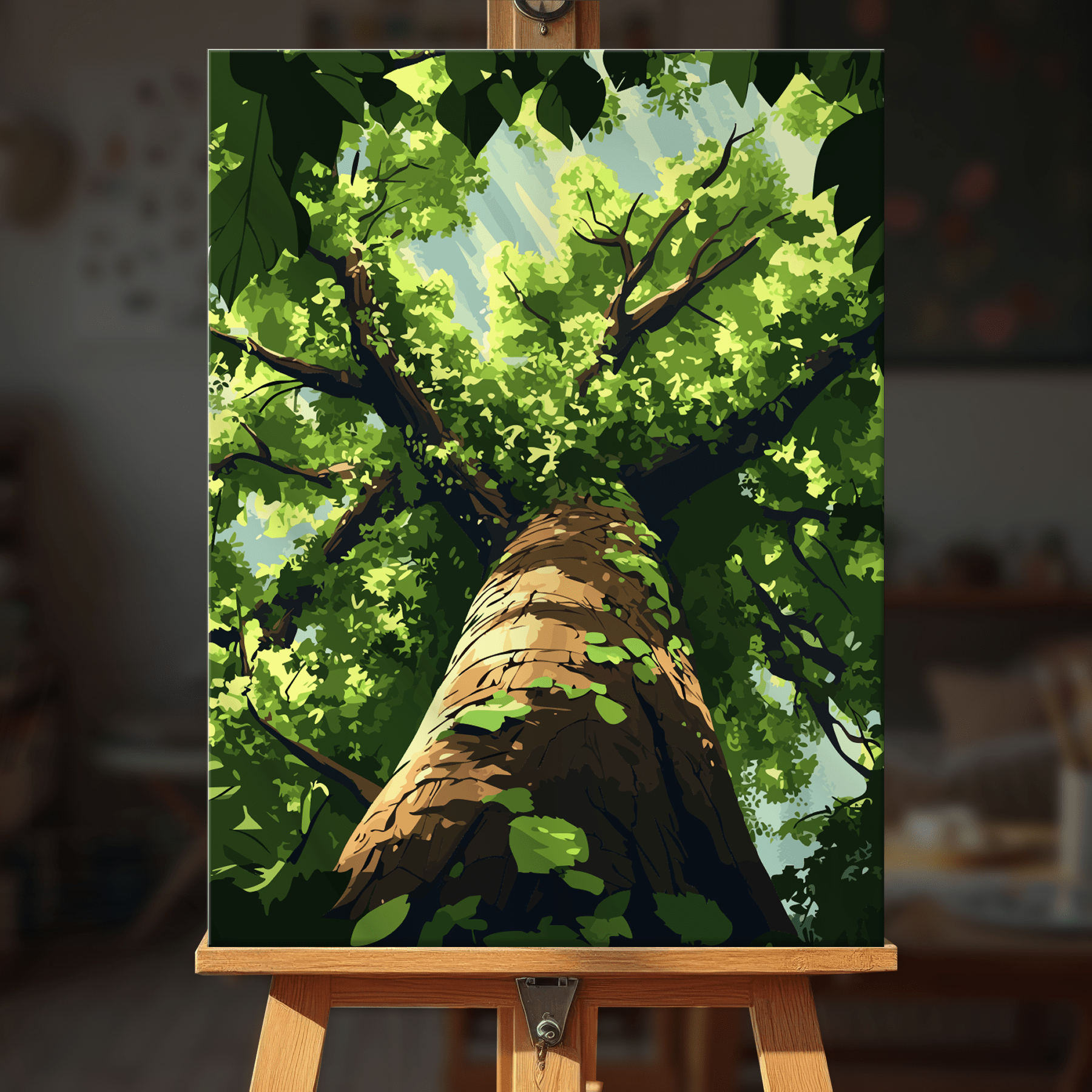 Paint by numbers - Ancient Giant - MyArt