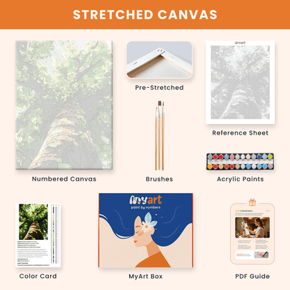 Paint by numbers - Ancient Giant - MyArt