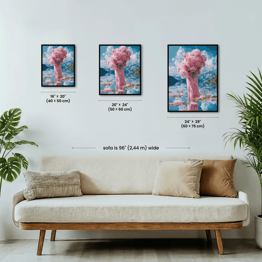 Paint by numbers - Antique Petal Glow - MyArt