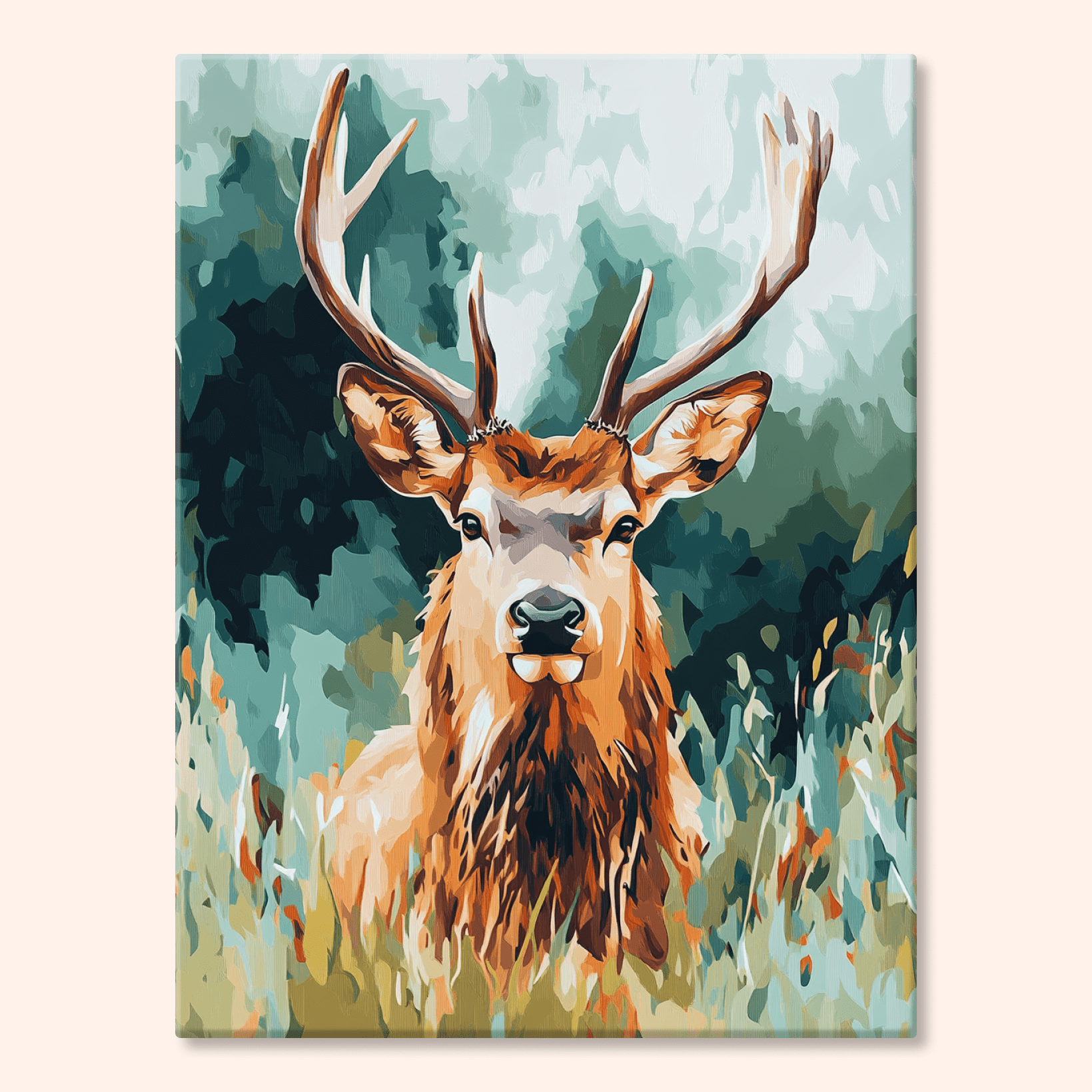 Paint by numbers - Antlers in the Breeze - MyArt