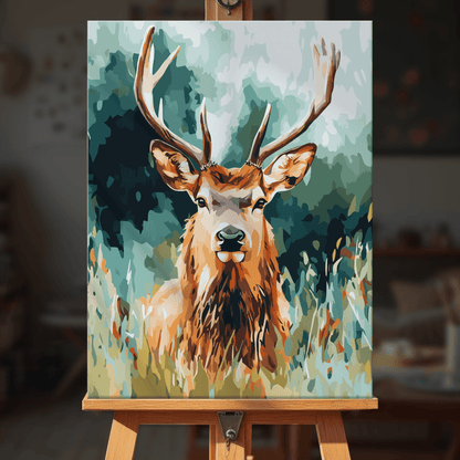 Paint by numbers - Antlers in the Breeze - MyArt