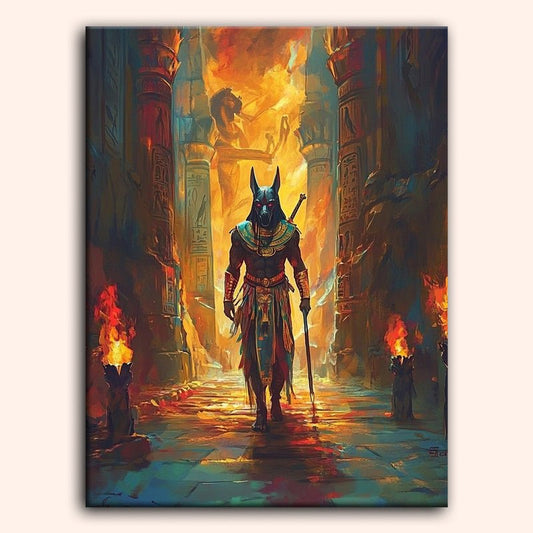 Paint by numbers - Anubis Awakens - MyArt