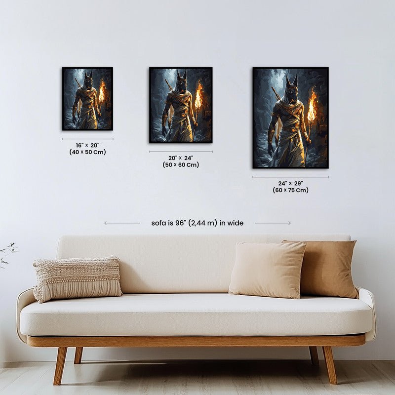 Paint by numbers - Anubis Guardian - MyArt