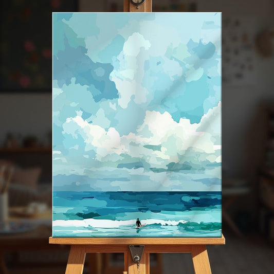 Paint by numbers - Aqua Paddle - MyArt
