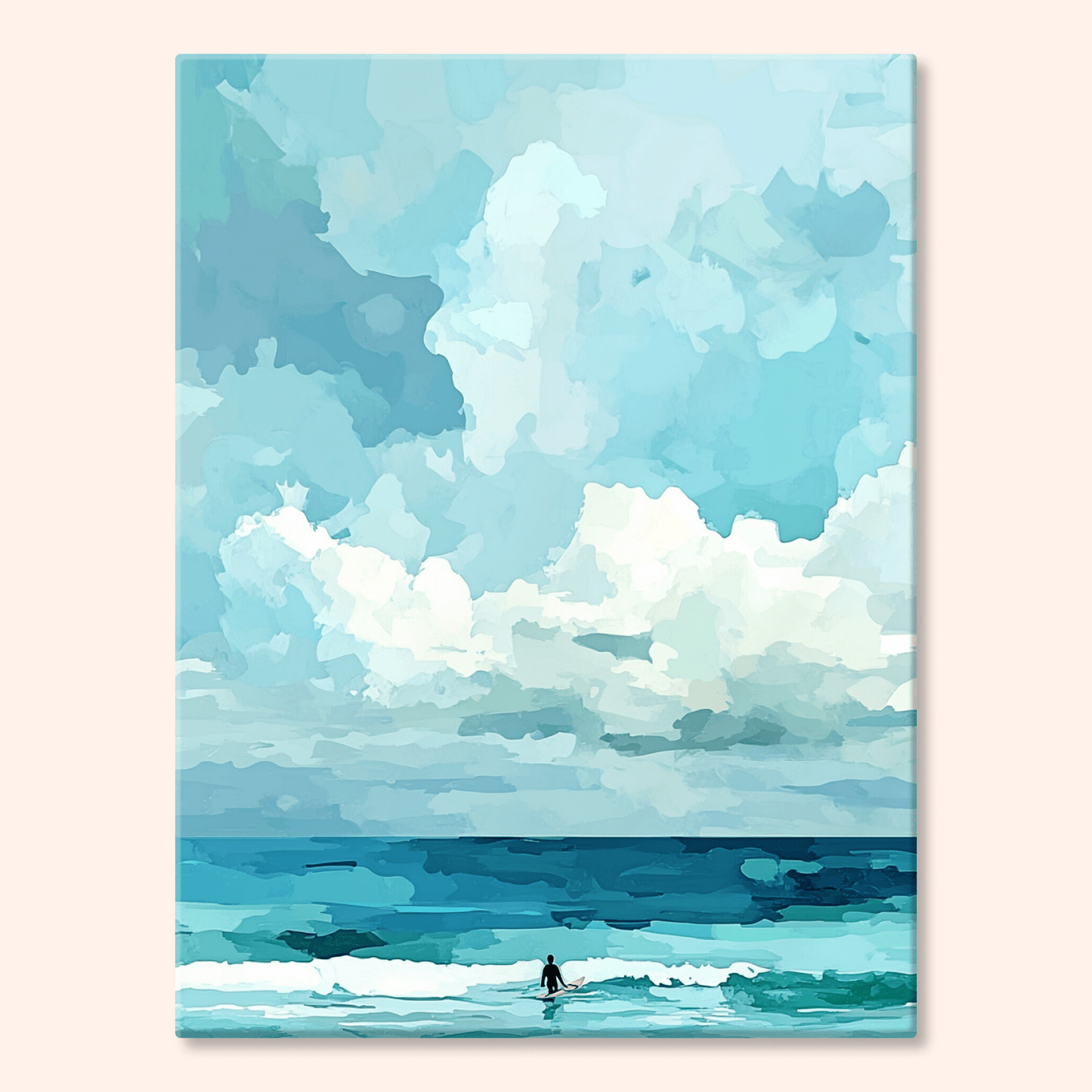 Paint by numbers - Aqua Paddle - MyArt