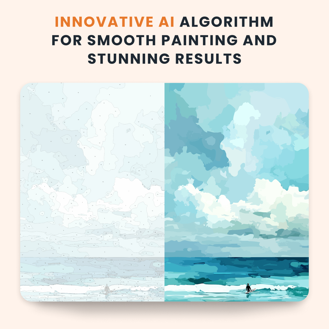 Paint by numbers - Aqua Paddle - MyArt