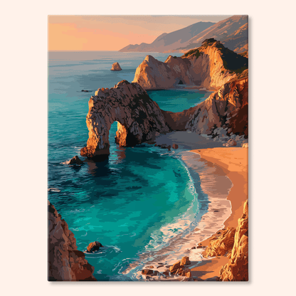 Paint by numbers - Arch Cove - MyArt