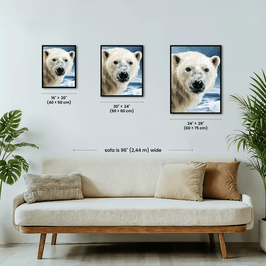 Paint by numbers - Arctic Bear - MyArt