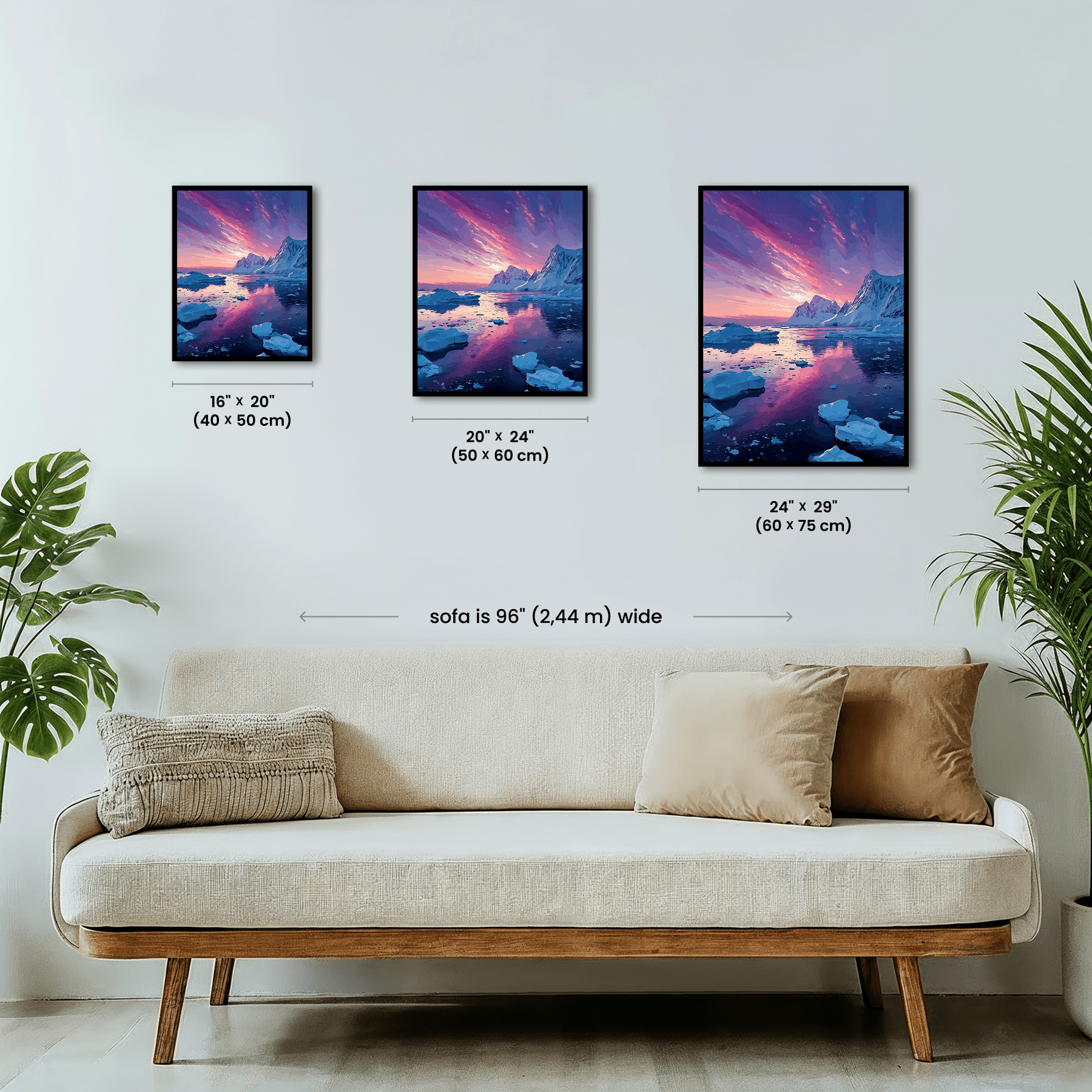 Paint by numbers - Arctic Dawn - MyArt