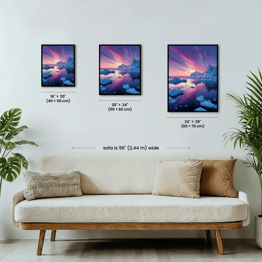 Paint by numbers - Arctic Dawn - MyArt