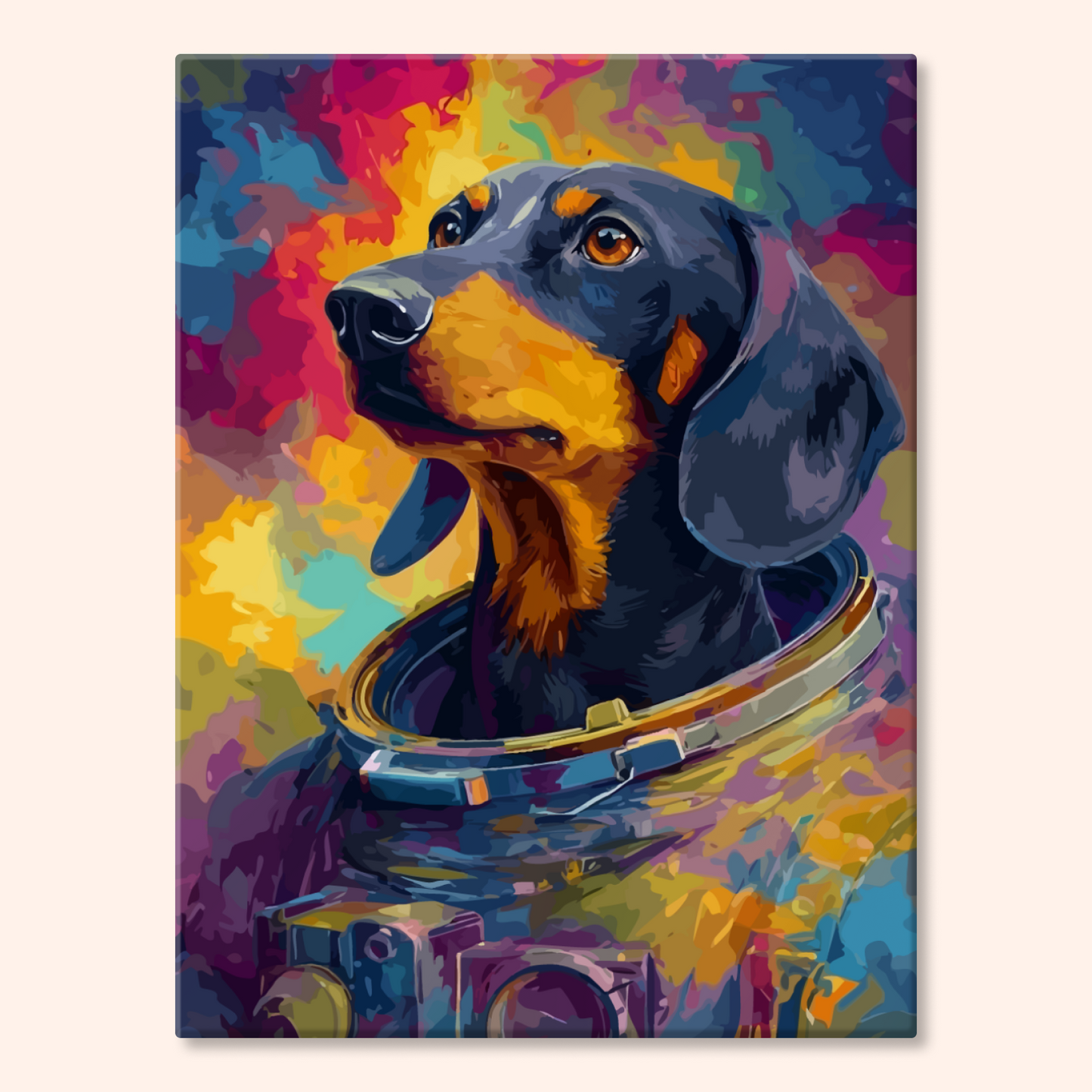 Artistic Dachshund