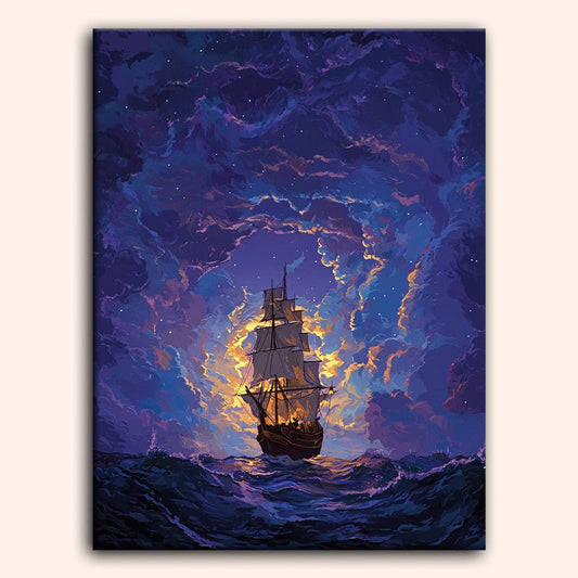 Paint by numbers - Astral Drift - MyArt