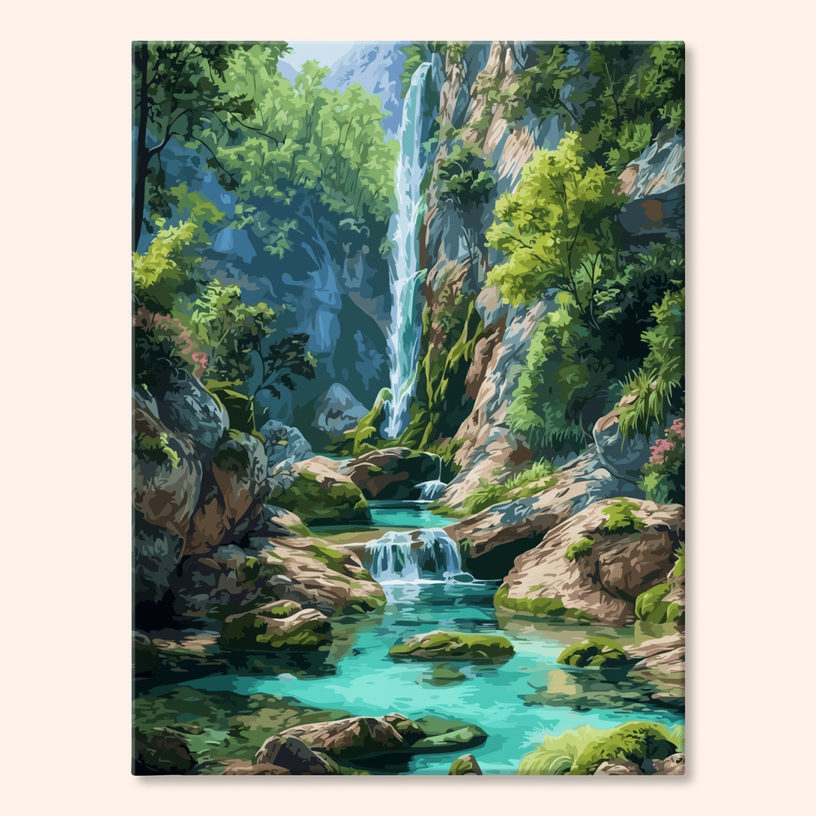 Paint by numbers - Aurora Canyon - MyArt