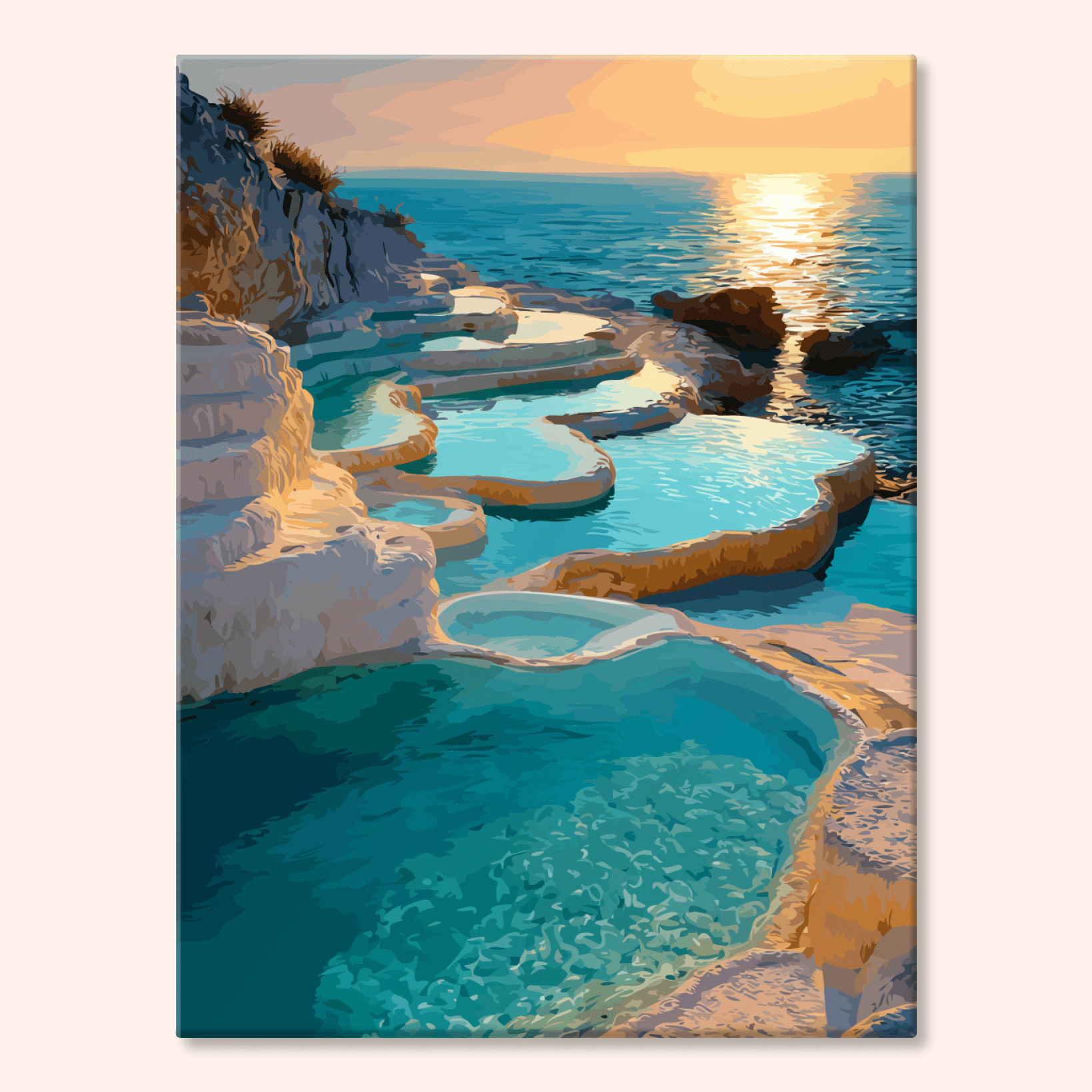 Paint by numbers - Aurora Cliff - MyArt