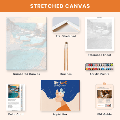 Paint by numbers - Aurora Cliff - MyArt