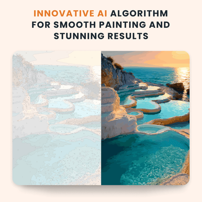 Paint by numbers - Aurora Cliff - MyArt