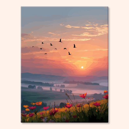 Paint by numbers - Aurora Dream - MyArt