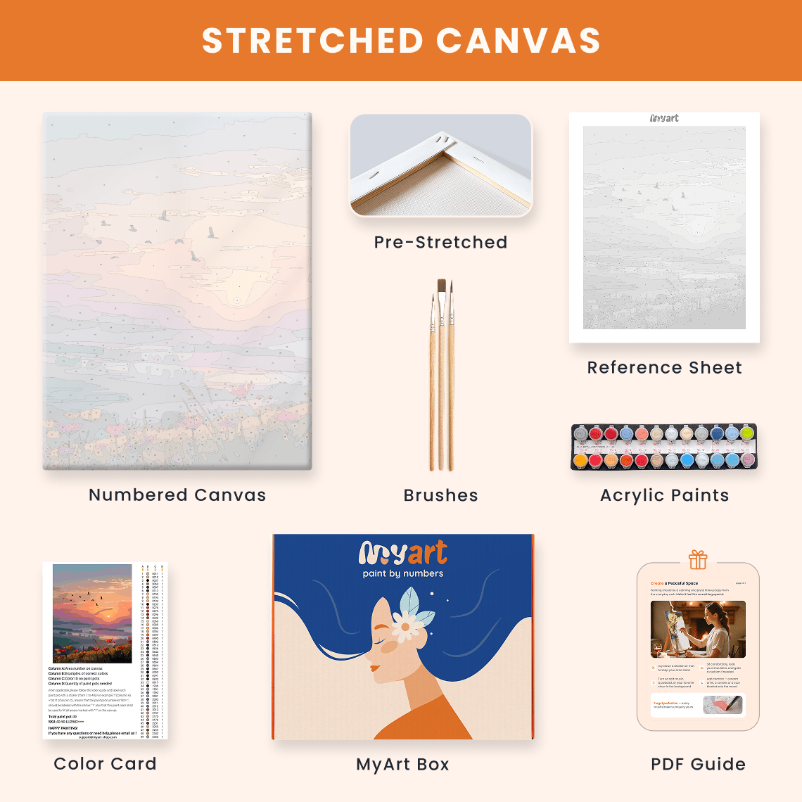 Paint by numbers - Aurora Dream - MyArt