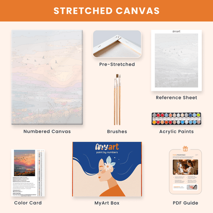 Paint by numbers - Aurora Dream - MyArt