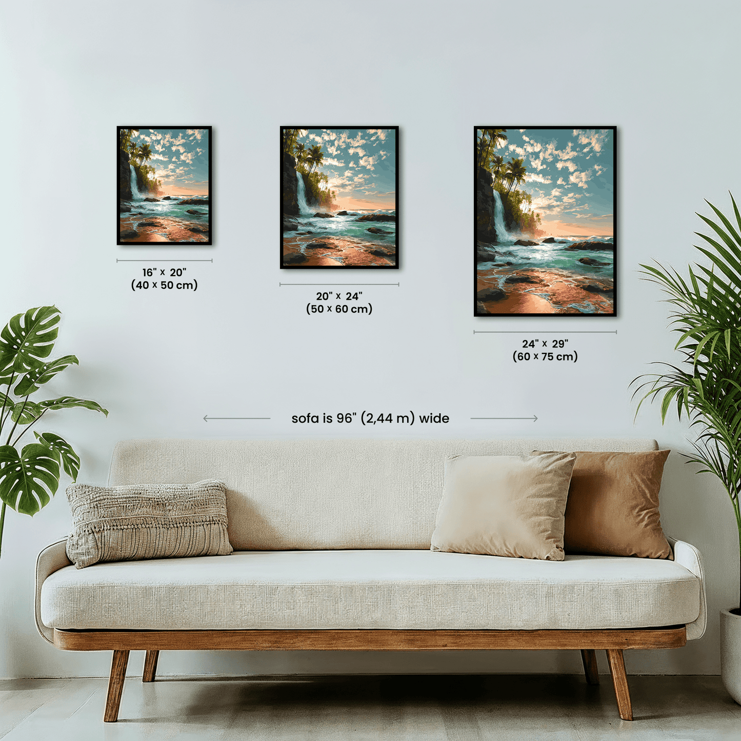 Paint by numbers - Aurora Falls - MyArt