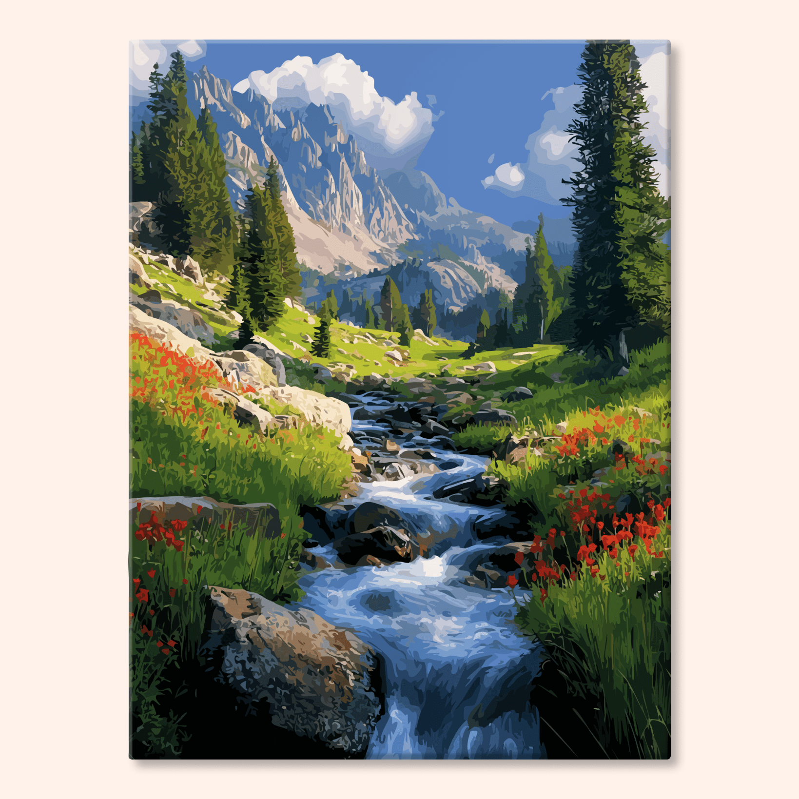 Paint by numbers - Aurora Glade - MyArt