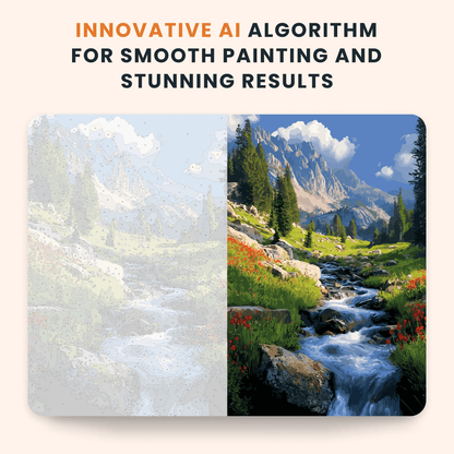 Paint by numbers - Aurora Glade - MyArt