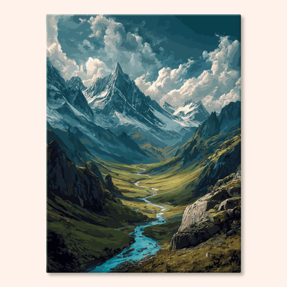 Paint by numbers - Aurora Harbor - MyArt