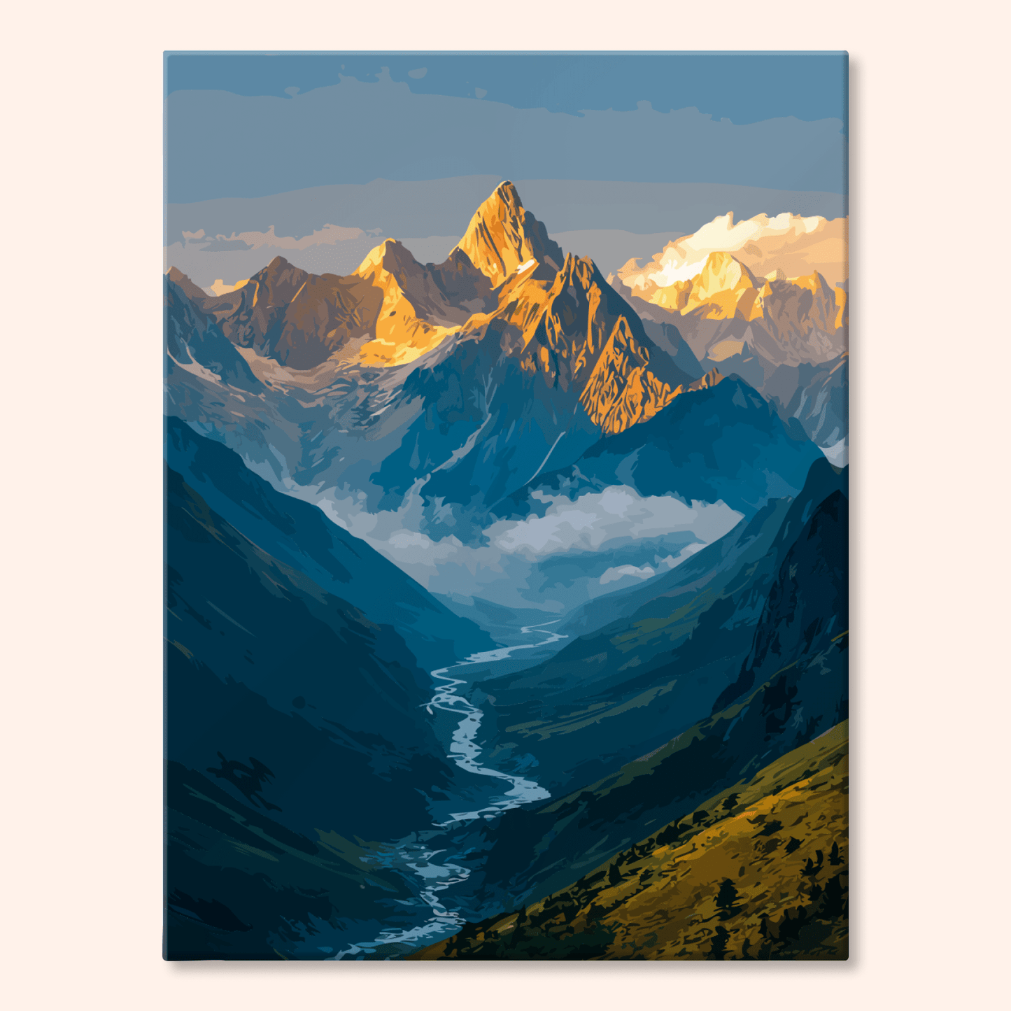 Paint by numbers - Aurora Hollow - MyArt