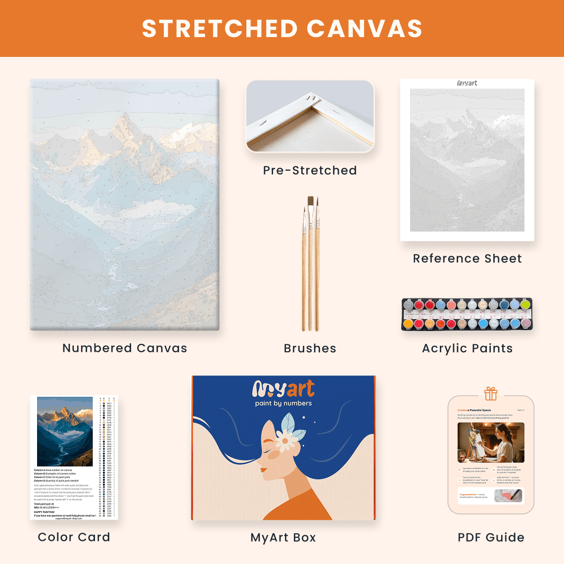 Paint by numbers - Aurora Hollow - MyArt