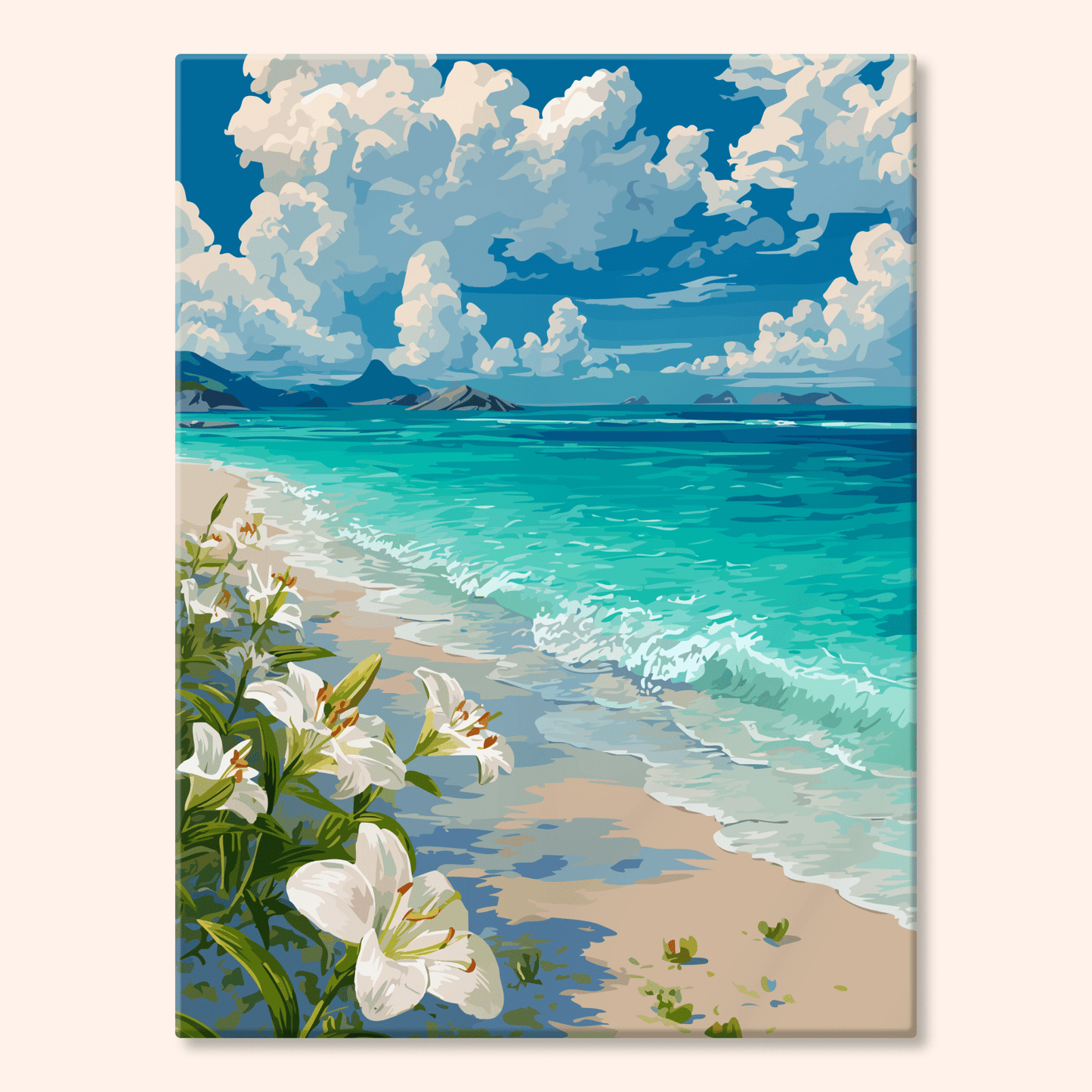 Paint by numbers - Aurora Isle - MyArt