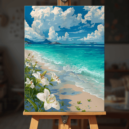 Paint by numbers - Aurora Isle - MyArt