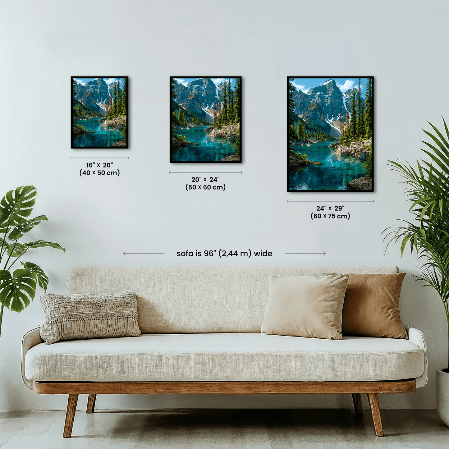 Paint by numbers - Aurora Lagoon - MyArt