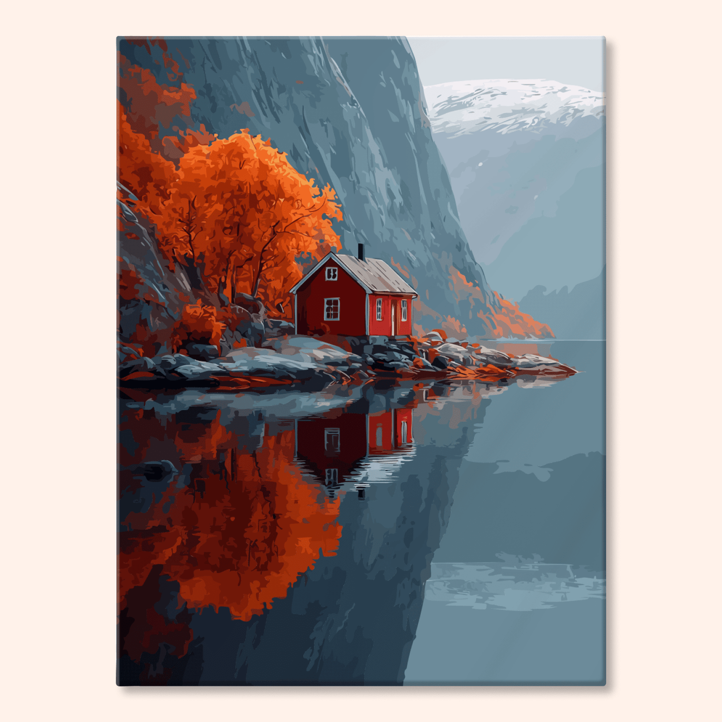 Paint by numbers - Aurora River - MyArt